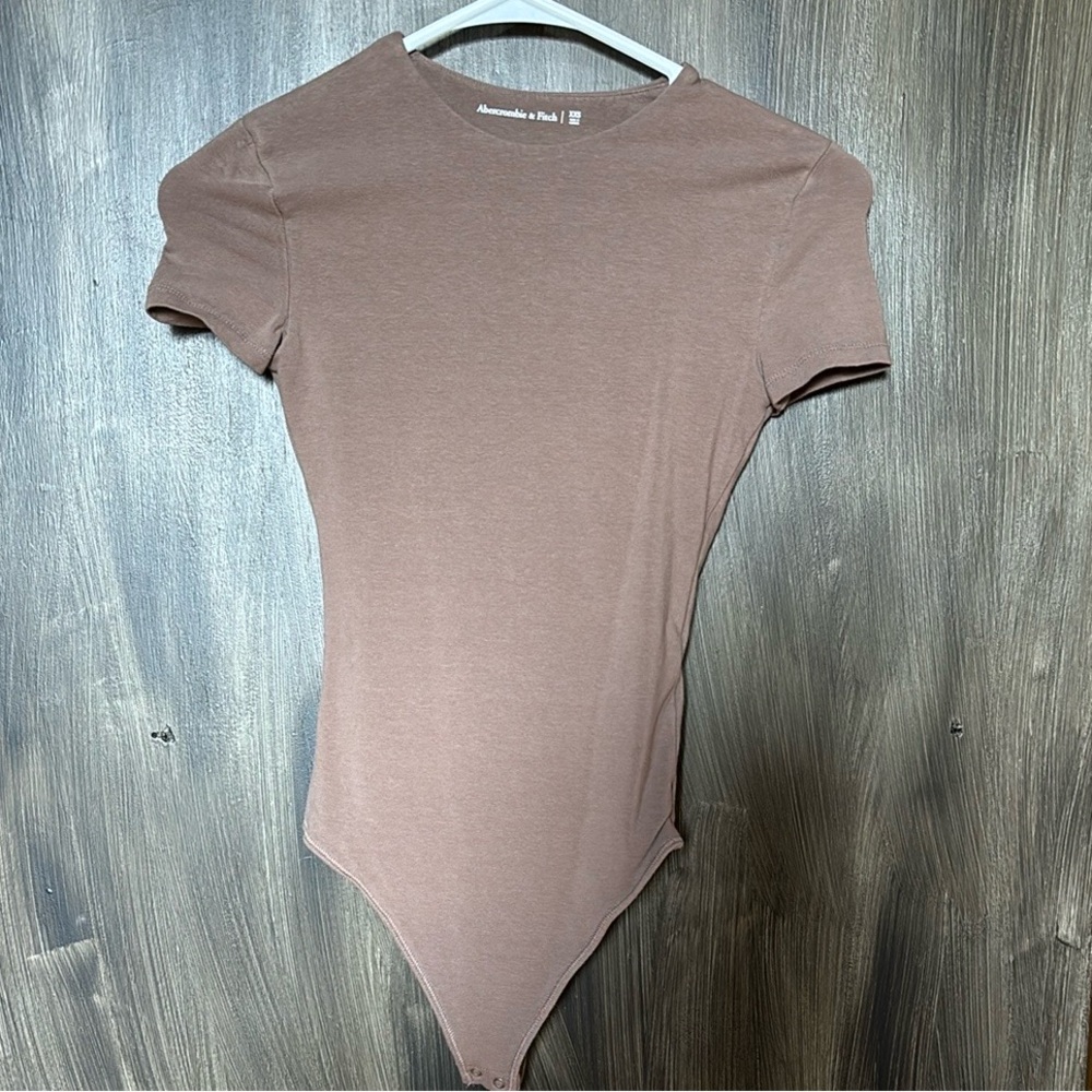 Abercrombie & Fitch Brown Bodysuit One Piece